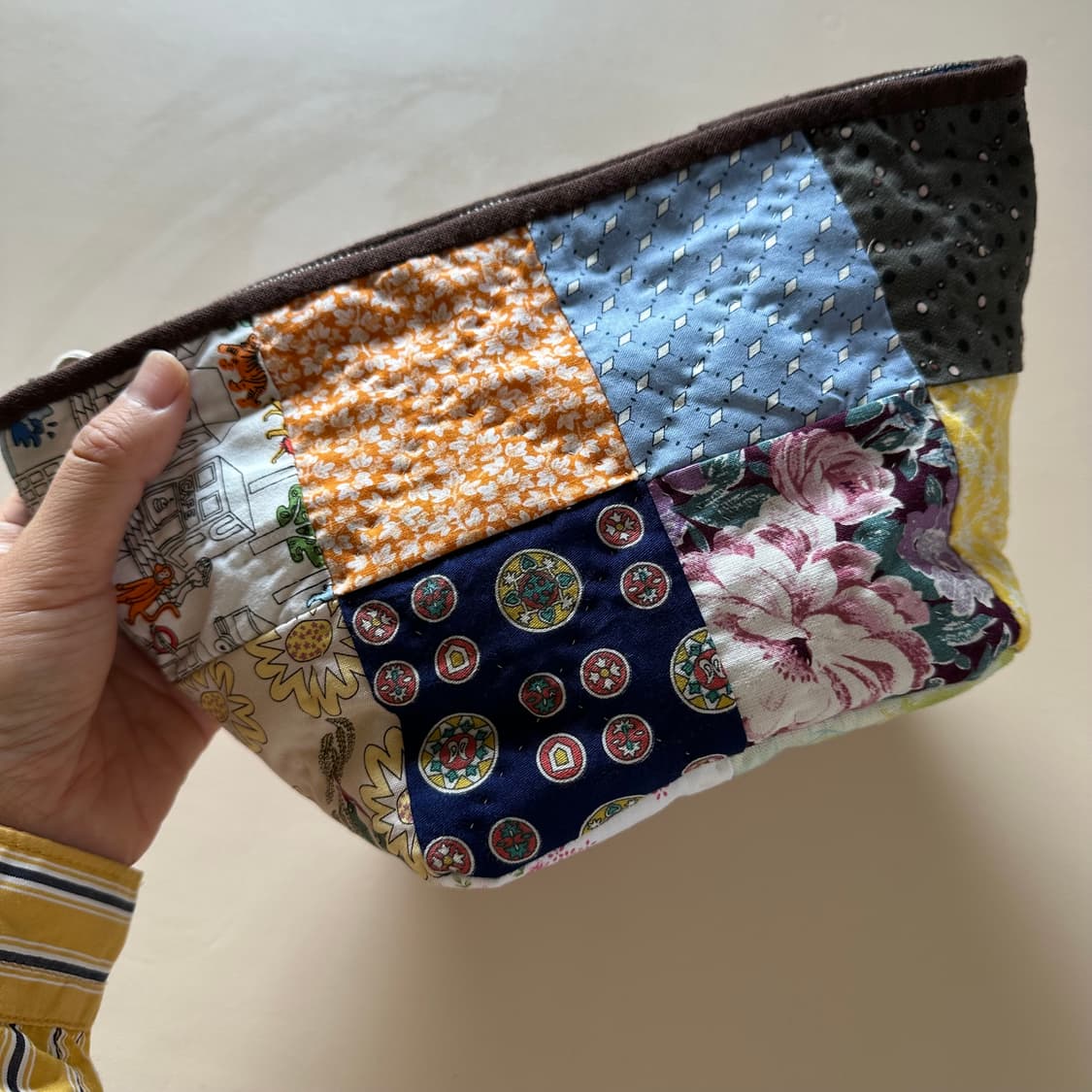 아주 큰 퀼트 파우치 / 핸드메이드 파우치 상품이미지6
