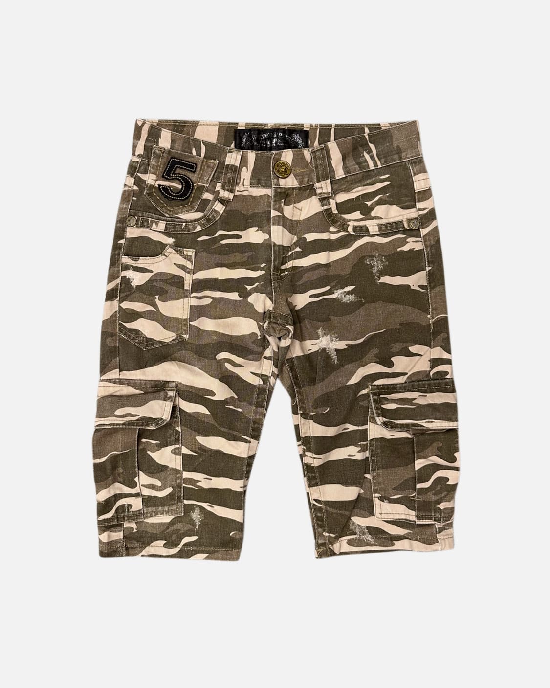 camo cargo pocket shorts 상품이미지2