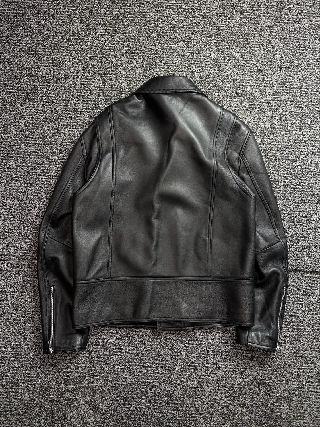 도프제이슨 램스킨 더블 라이더 레더 자켓 2475 상품이미지4