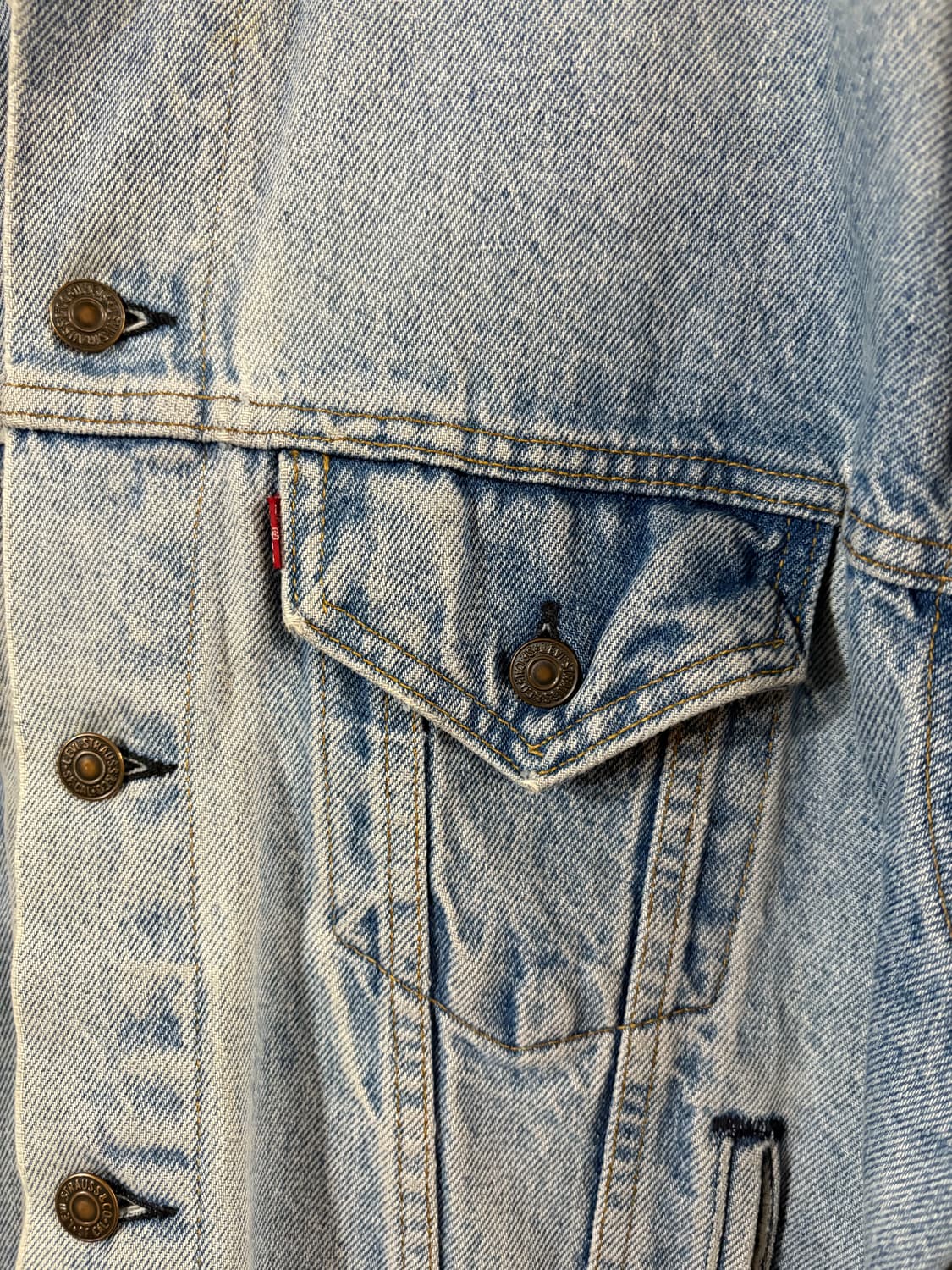 80‘s USA Levis 70507 denim jacket.  상품이미지2