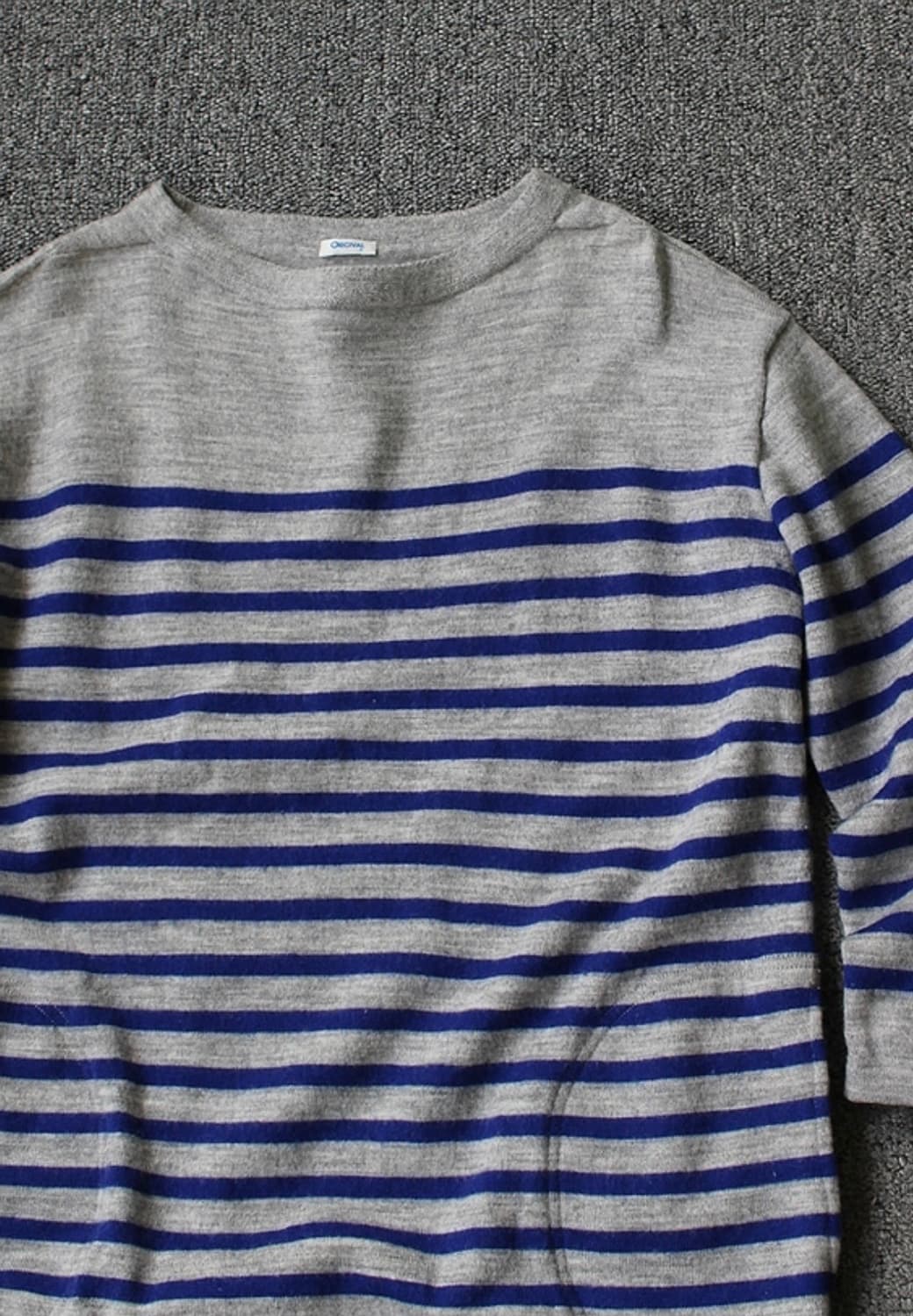 Orchival 오르치발 롱 보더 니트탑 상품이미지2