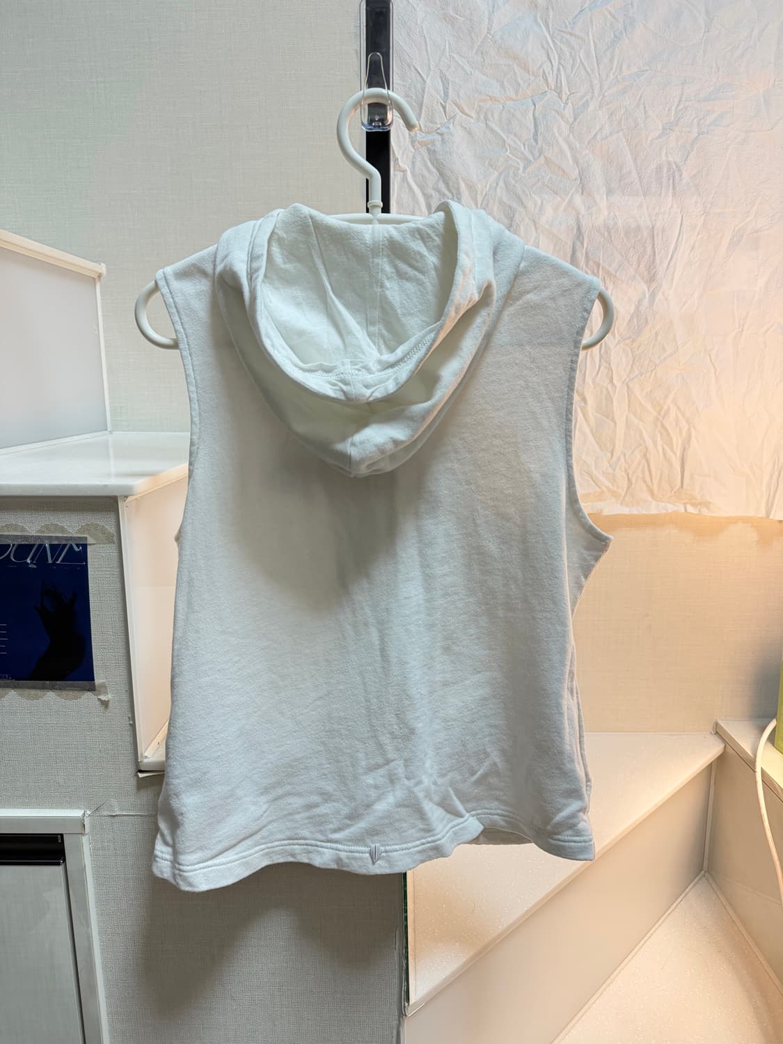 할리데이비슨 화이트 후드조끼 상품이미지3