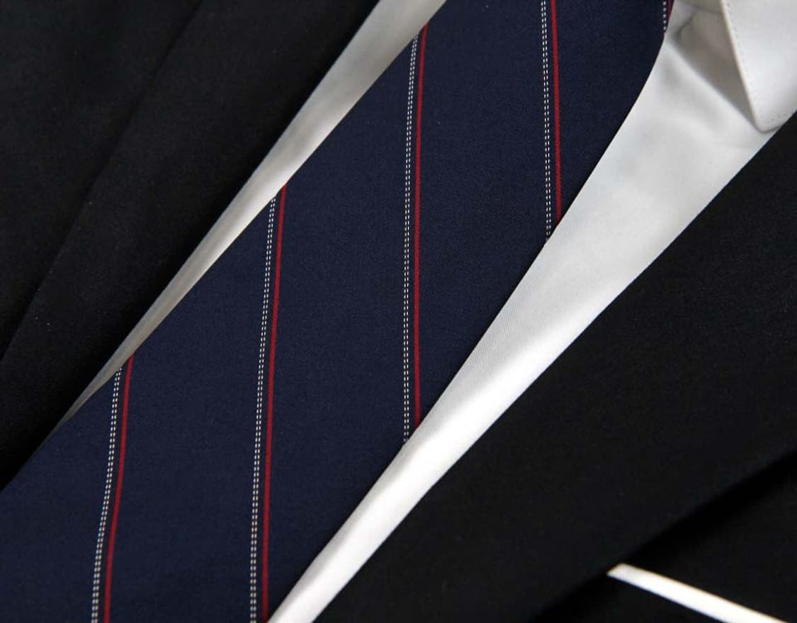 입생로랑 7.6cm A+등급 폭수선 남자 명품 넥타이 상품이미지5