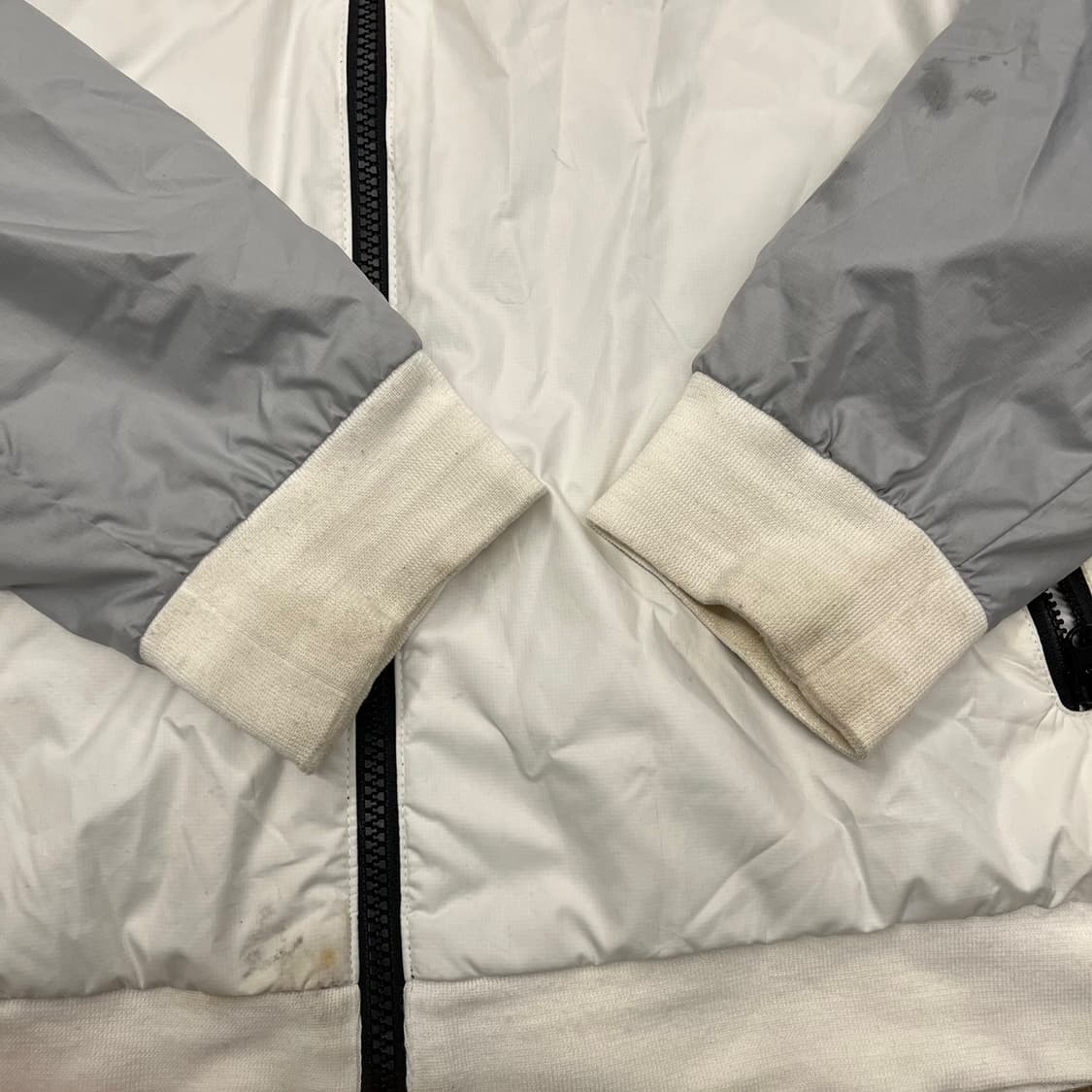 [정품/L] 나이키 바람막이 자켓 블랙 화이트 그레이 b10 상품이미지7