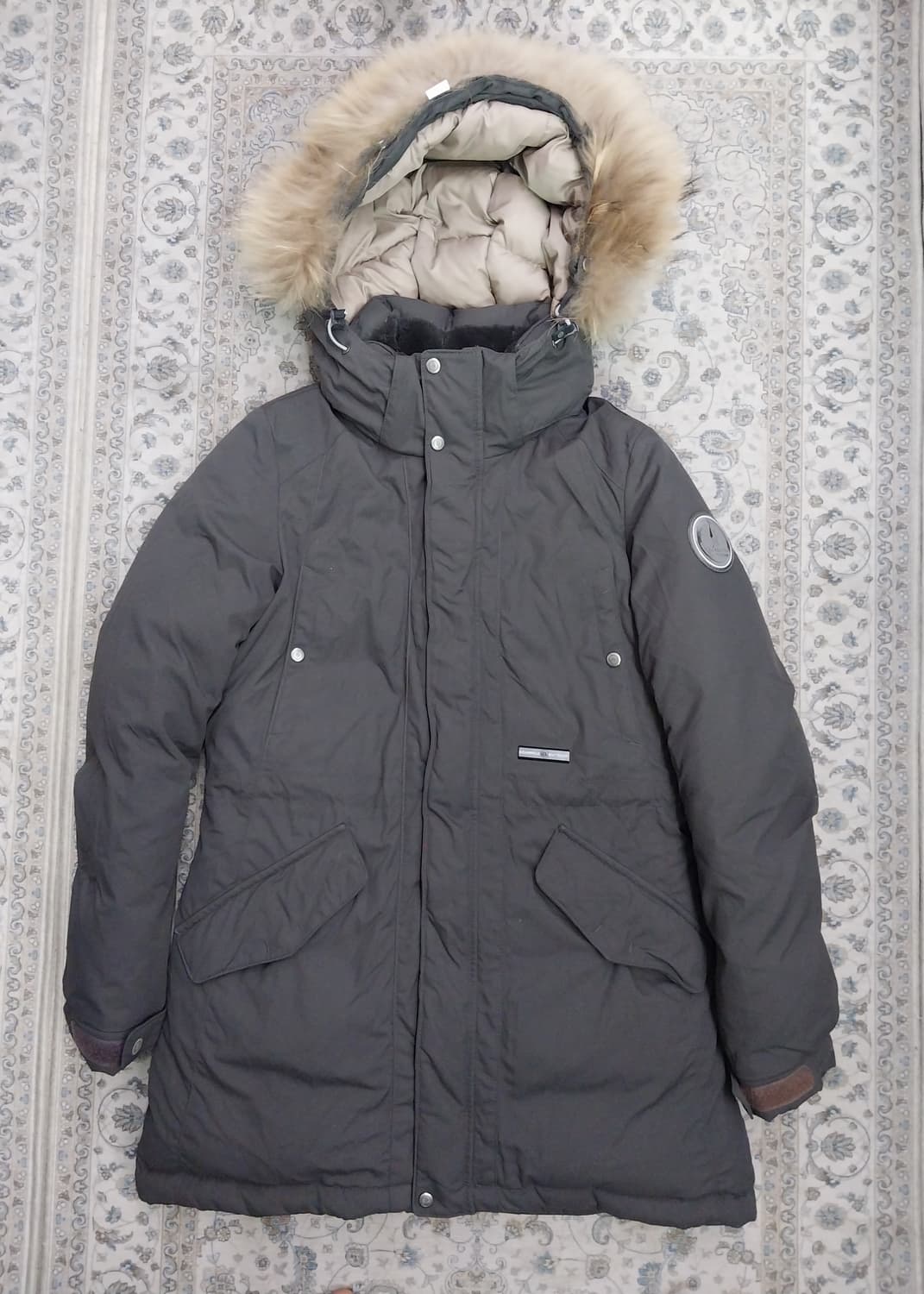 빈폴 구스 후드 패딩 90 (라쿤털후드분리됨) 상품이미지1