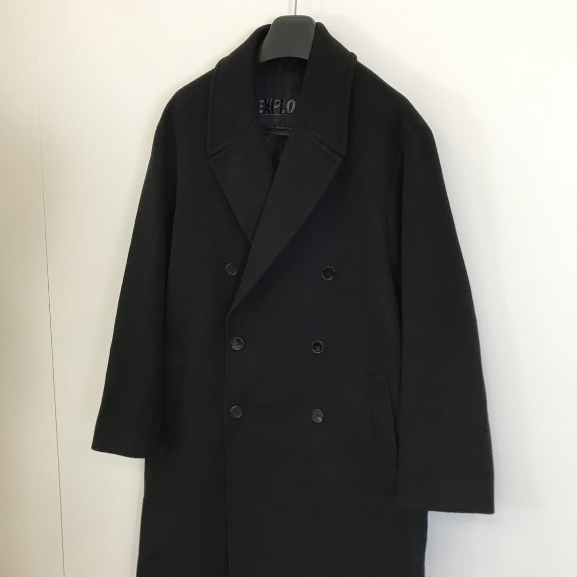 인사일런스 x 분트 캐시미어 더블 모직코트 [M] 상품이미지2