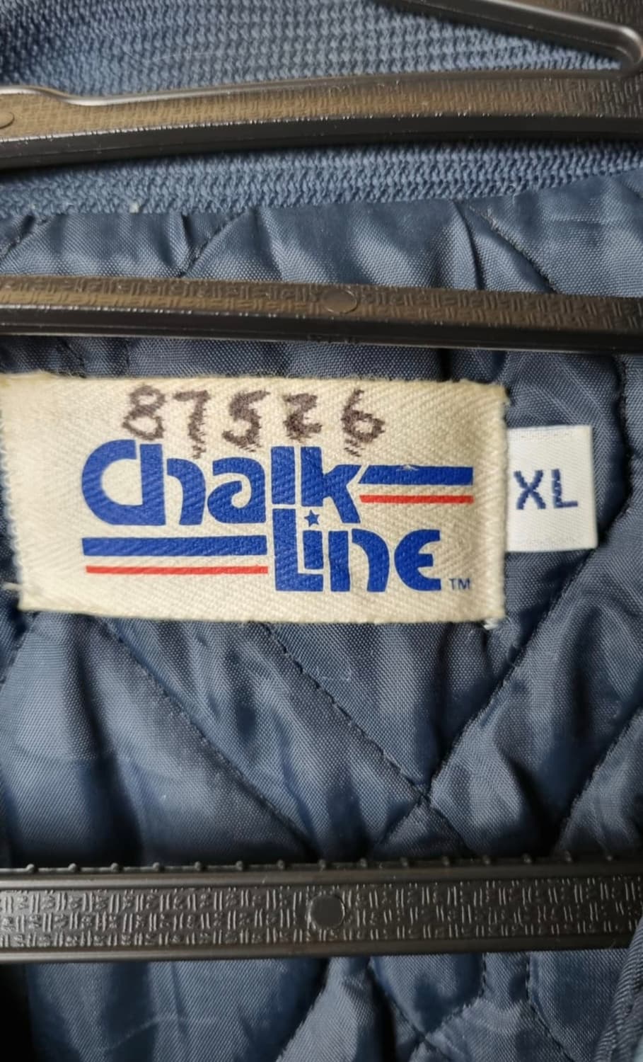 초크라인 네이비 바시티 자켓 XL (MADE IN USA) 상품이미지2