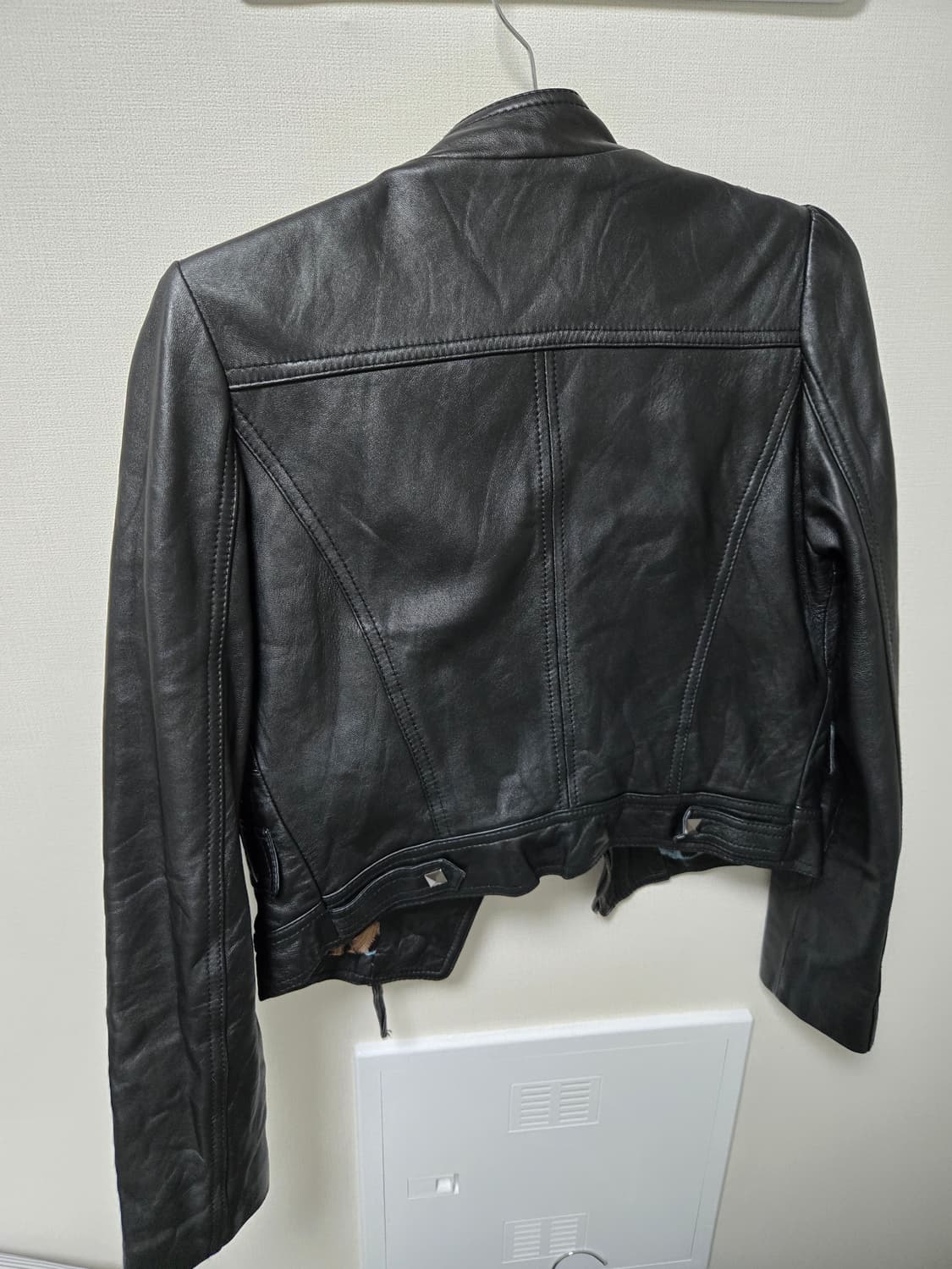 선가든파티 검정가죽자켓 상품이미지3