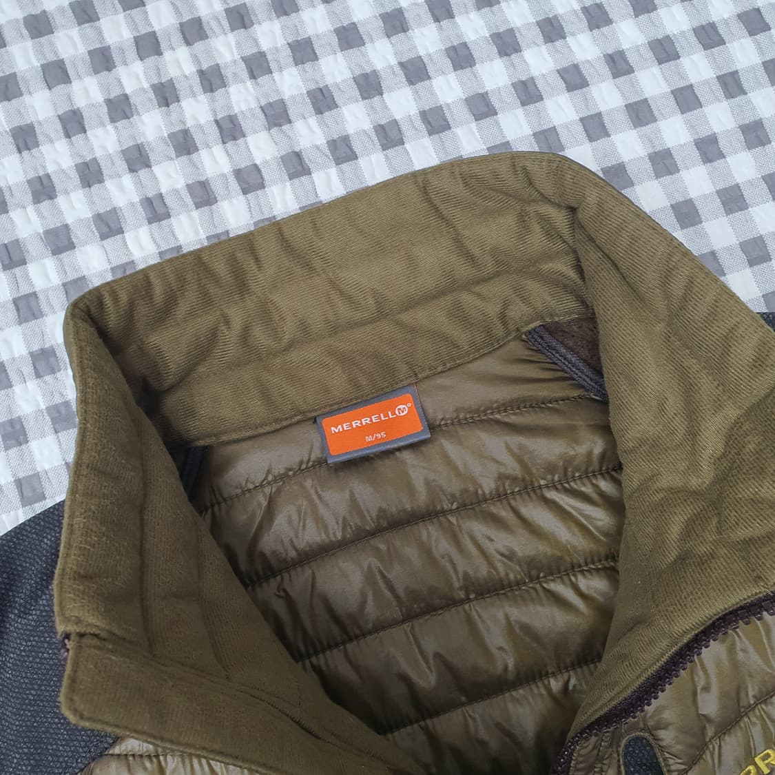 머렐 니트소매 경량패딩 남자95 상품이미지3