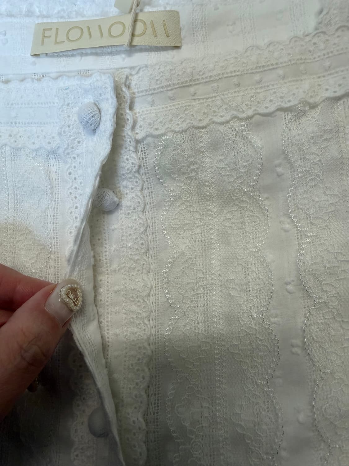 새상품 플로움Veil Blouse M사이즈 상품이미지5