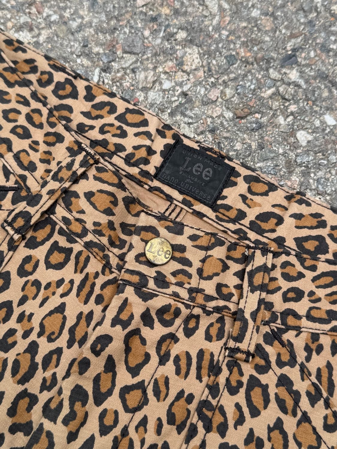 Lee – Leopard Pattern Shorts 상품이미지2