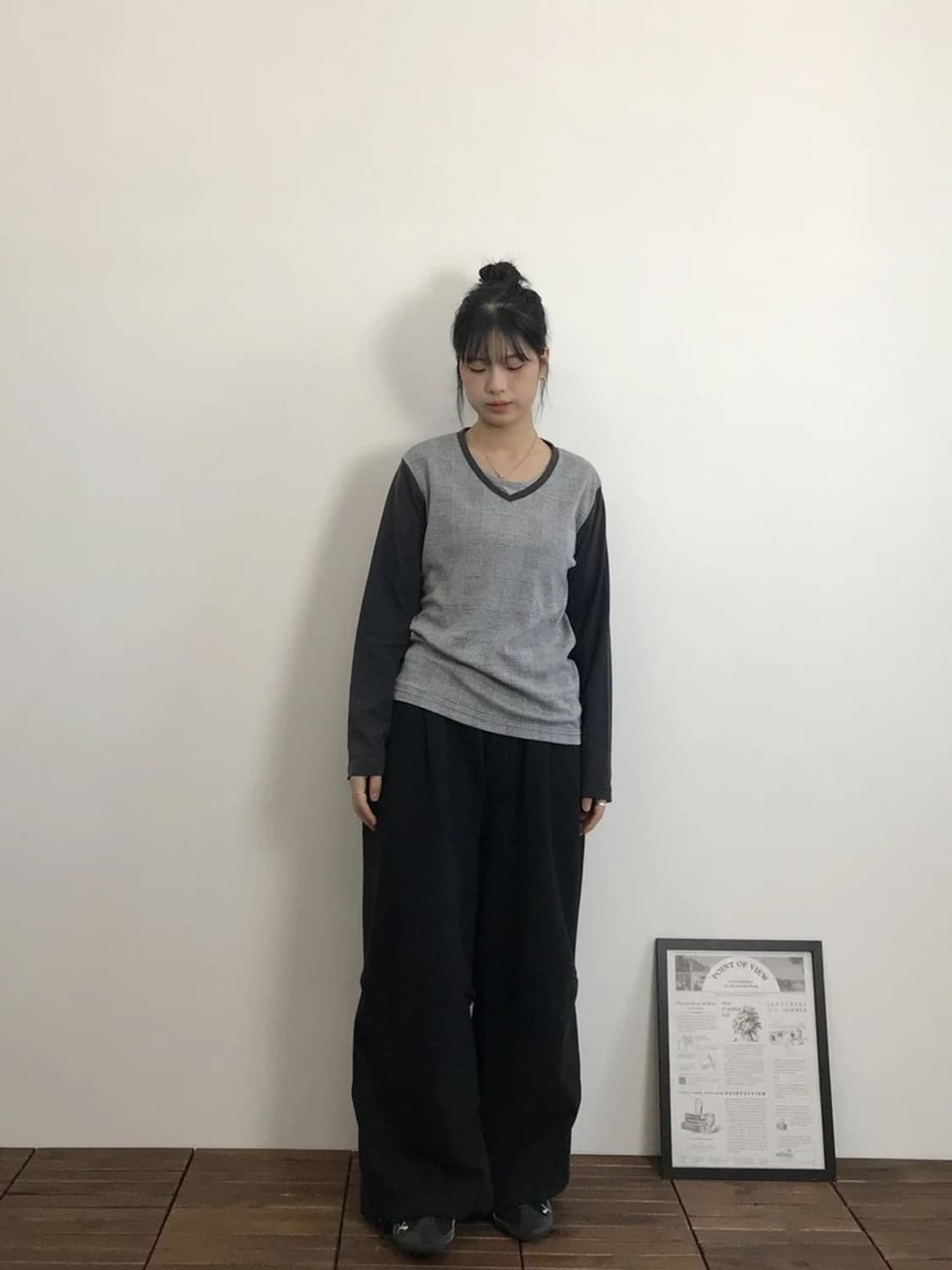 Male & Co Slim Fit V-Neck Long Sleeve 상품이미지1