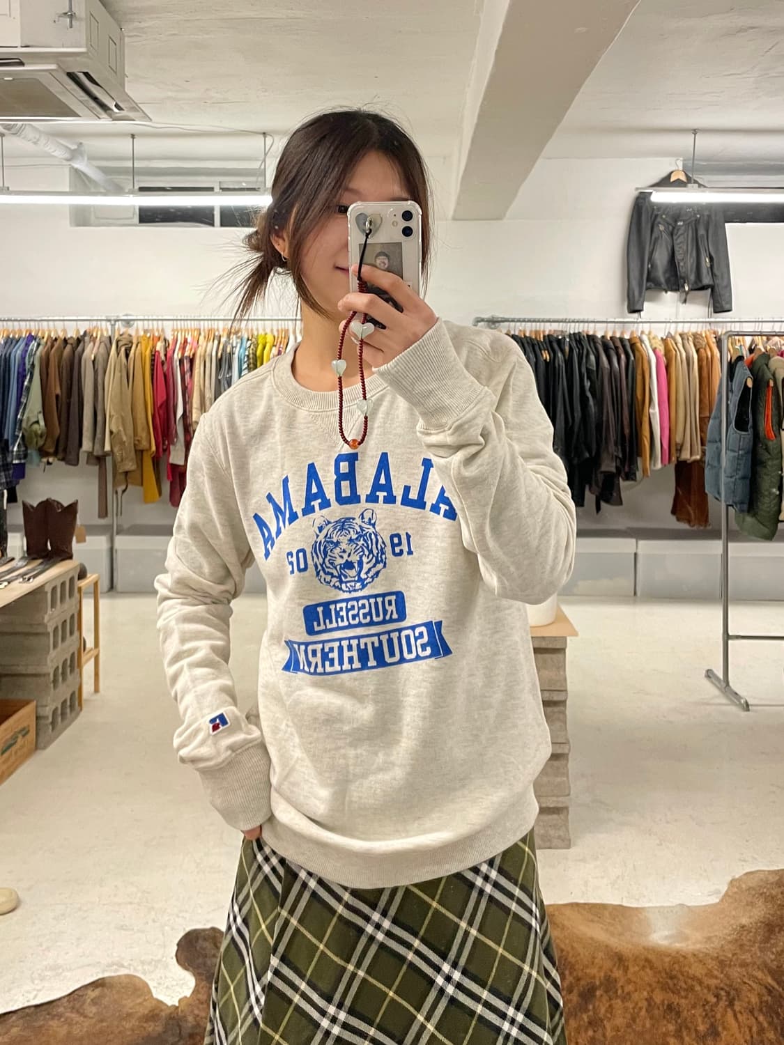 90~00's RUSSELL ATHLETIC alabama 스웻셔츠 상품이미지7