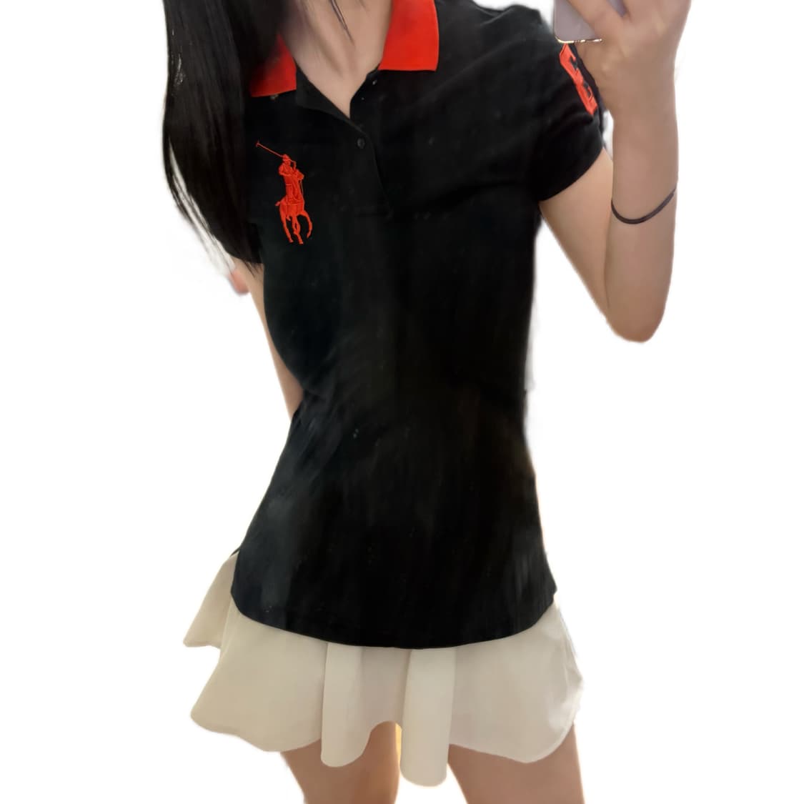 폴로 랄프로렌 빅포니 블랙 카라티 PK 정품 상품이미지1