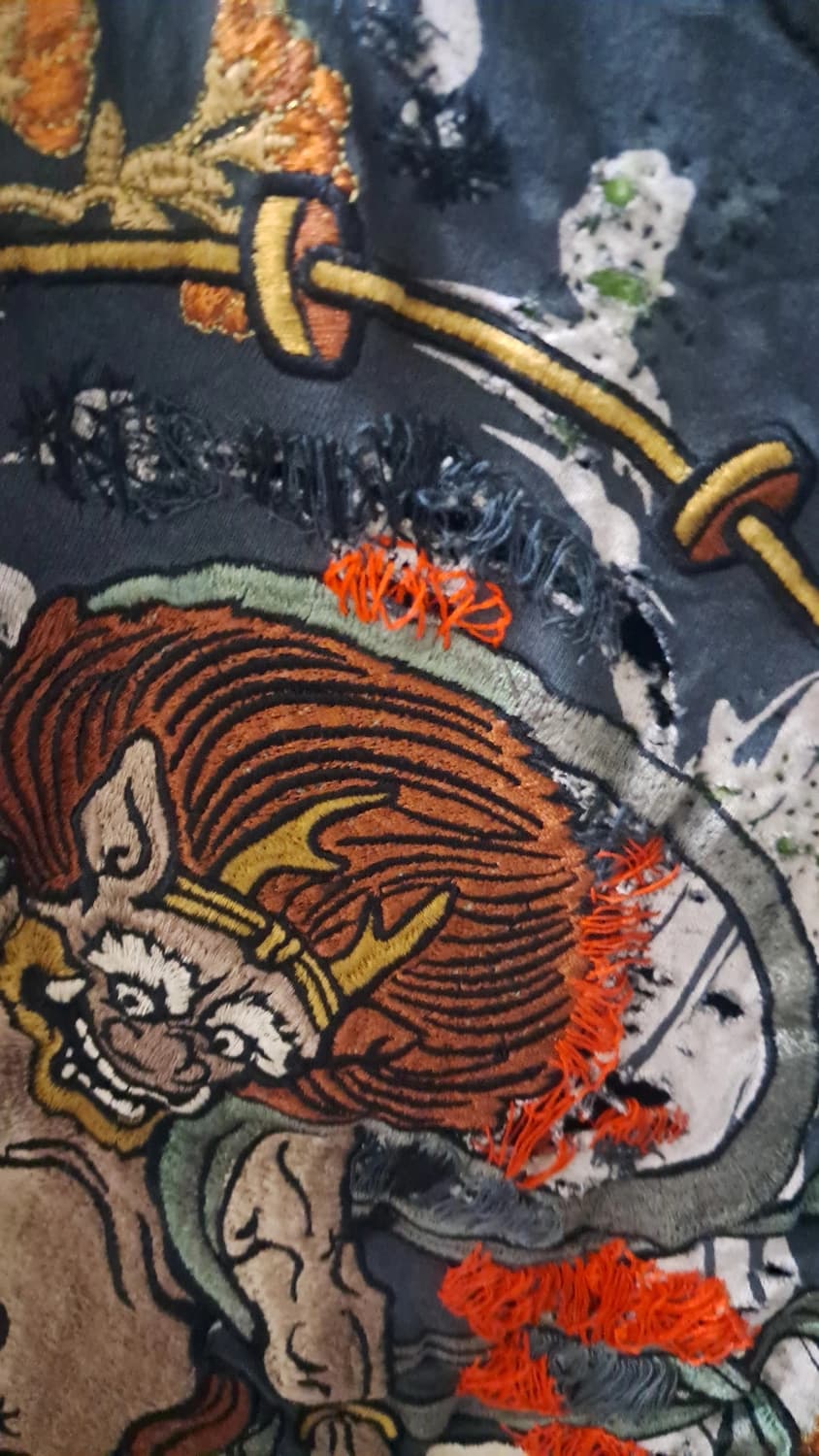 야쿠자풍 긴팔티 상품이미지5