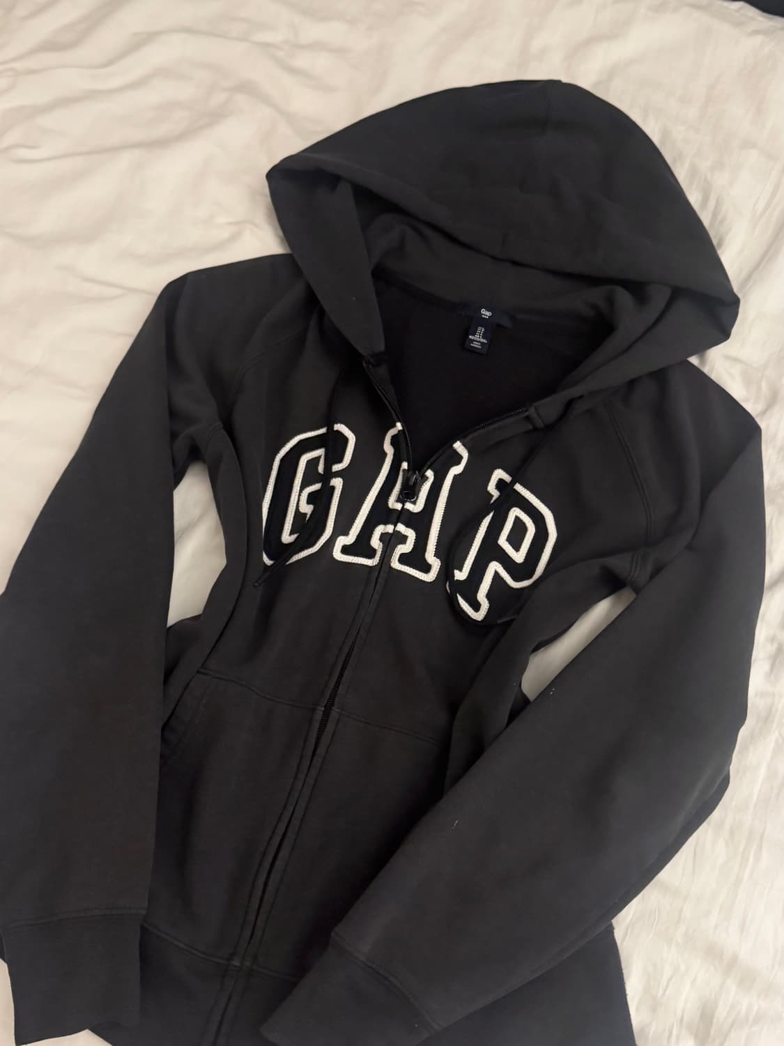 갭 차콜 후드집업 S 상품이미지1