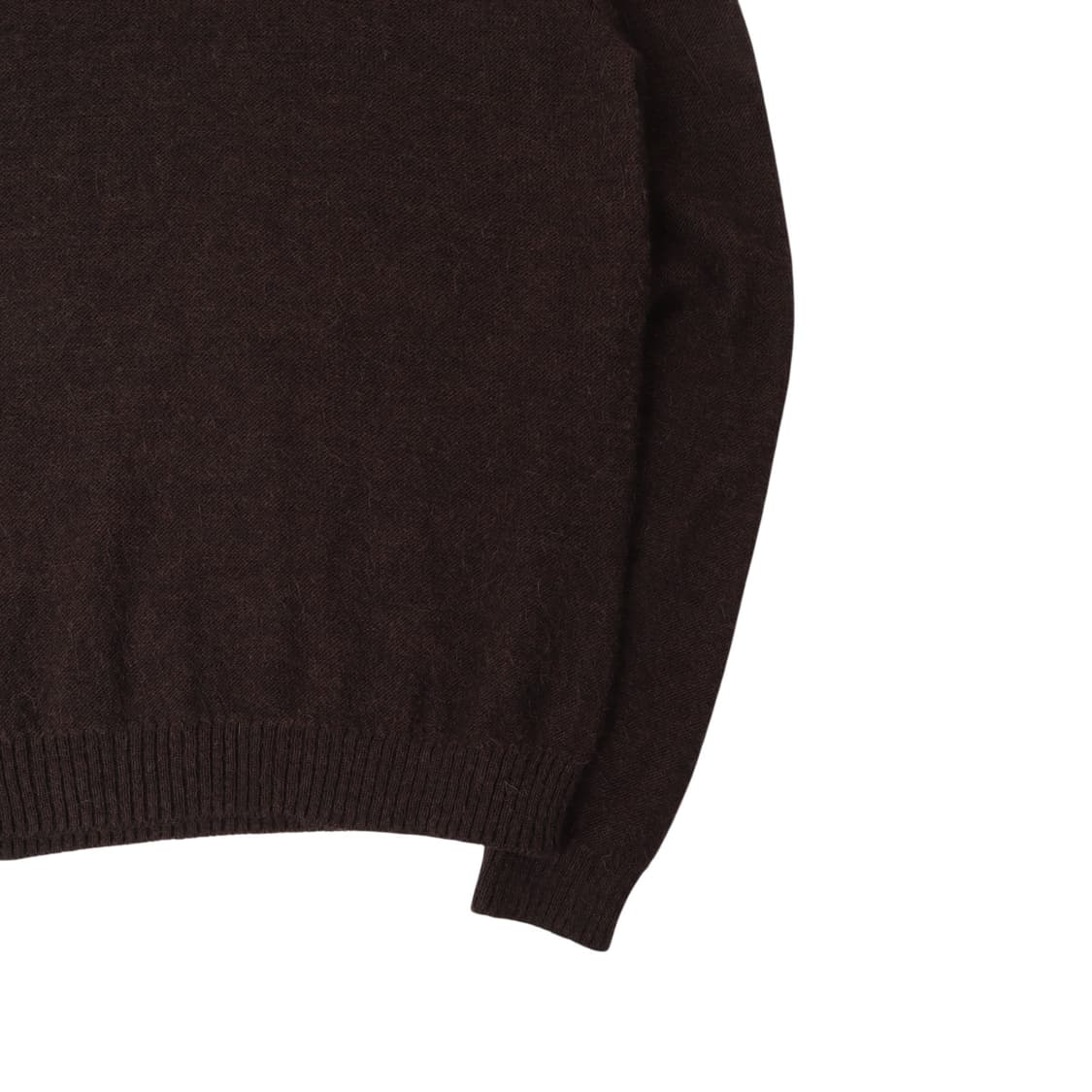 라코스테 다크브라운 울 알파카 모헤어 니트 상품이미지4