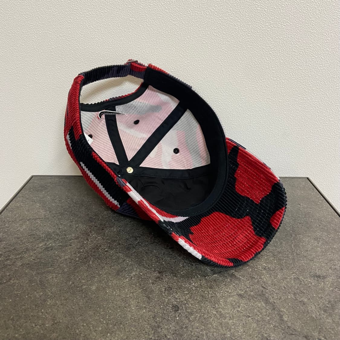 (OS) 슈프림 나이키 6패널 볼캡 모자 아크 로고 카모 레드 상품이미지7