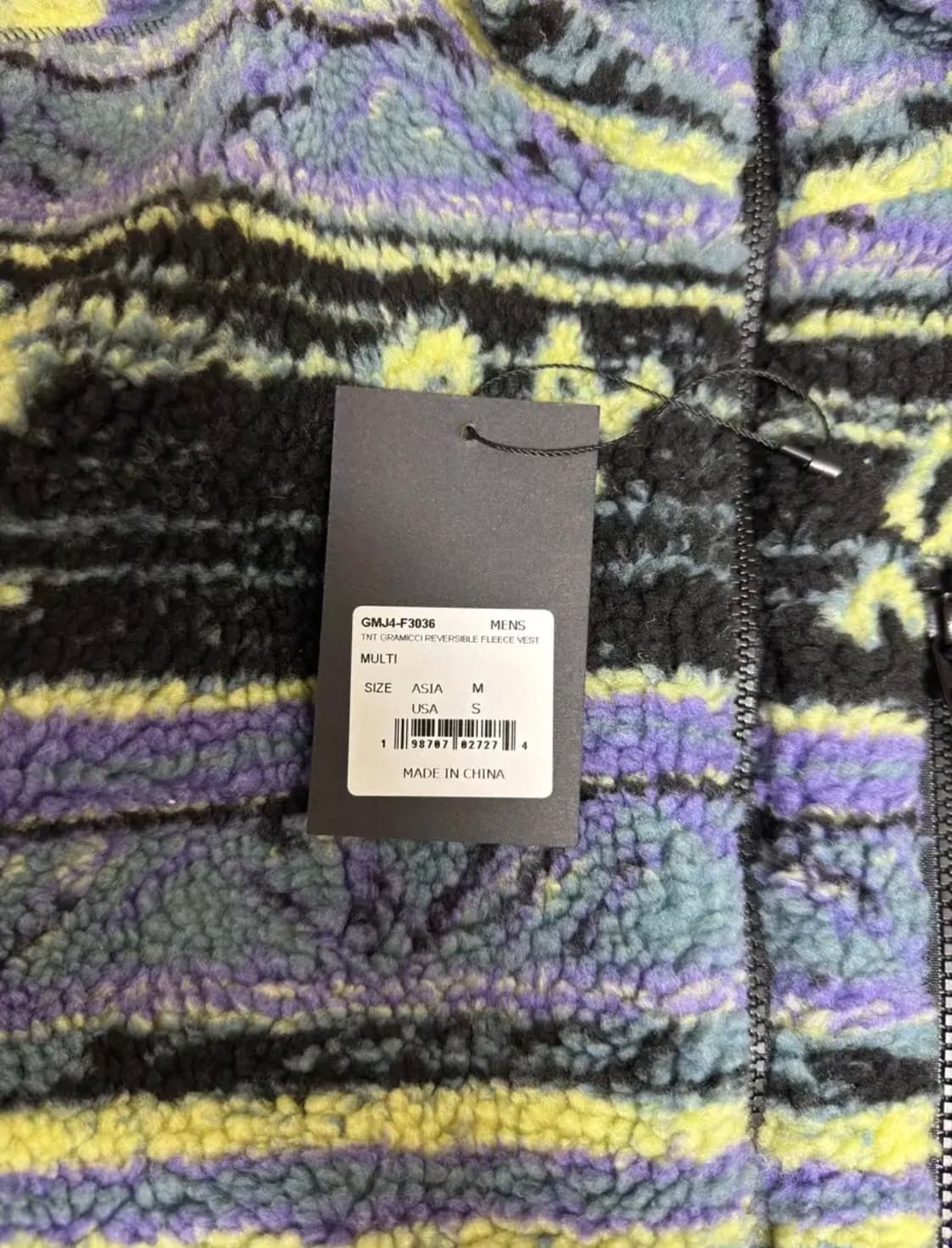 그라미치 디네댓 리버시블 플리스 베스트 M 상품이미지3