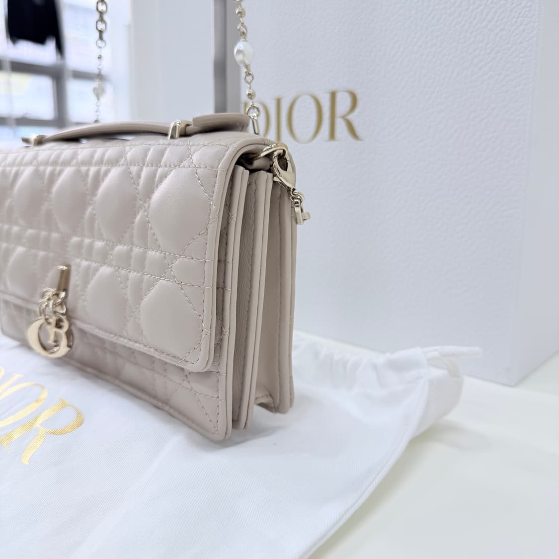 [S+급/OS] 25FW 디올 My Dior 까나쥬 탑 핸들백 숄더백 상품이미지3