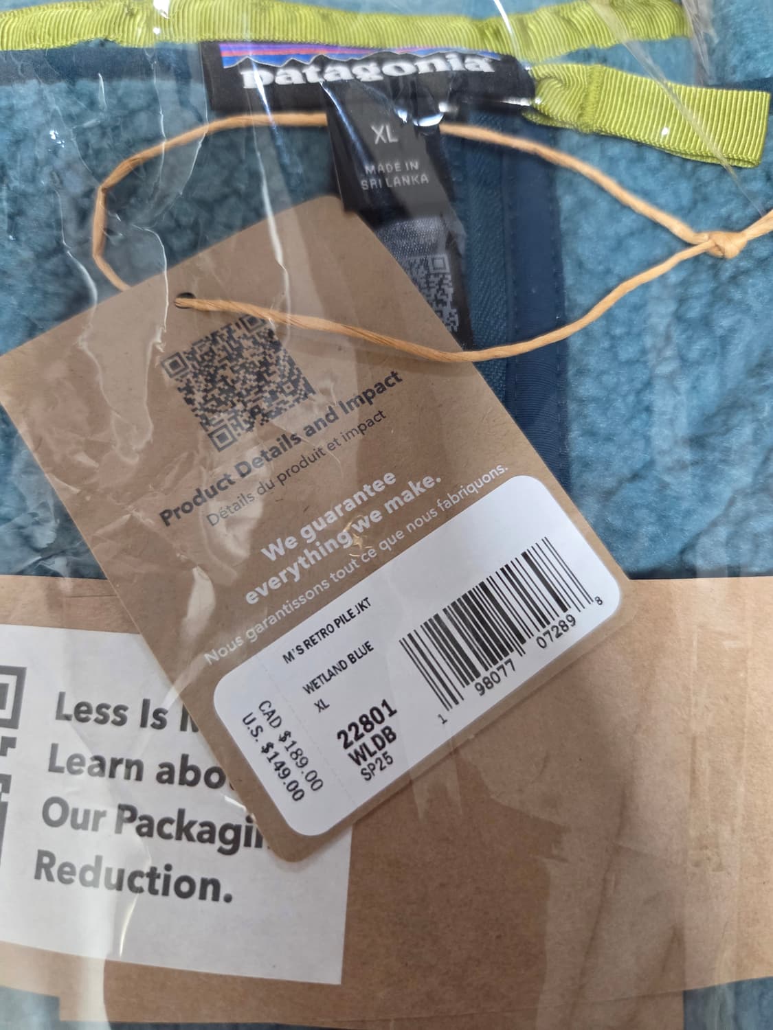 파타고니아 레트로 파일 플리스 자켓 팝니다. 상품이미지5