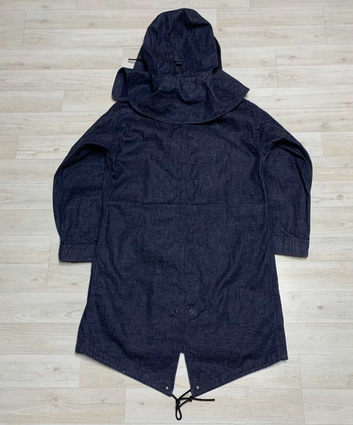 비 헤비어 Be heavyer 데님 m65 피쉬테일 개파카 상품이미지2