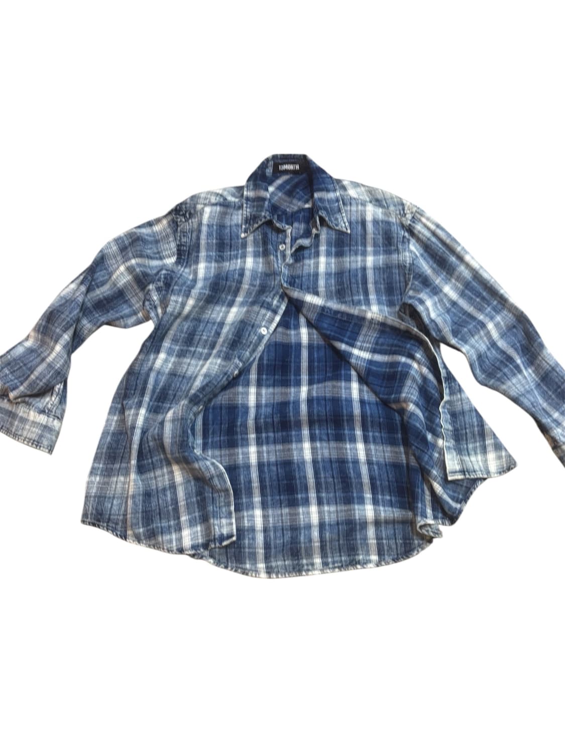 13MONTH 타탄 체크 셔츠 상품이미지3