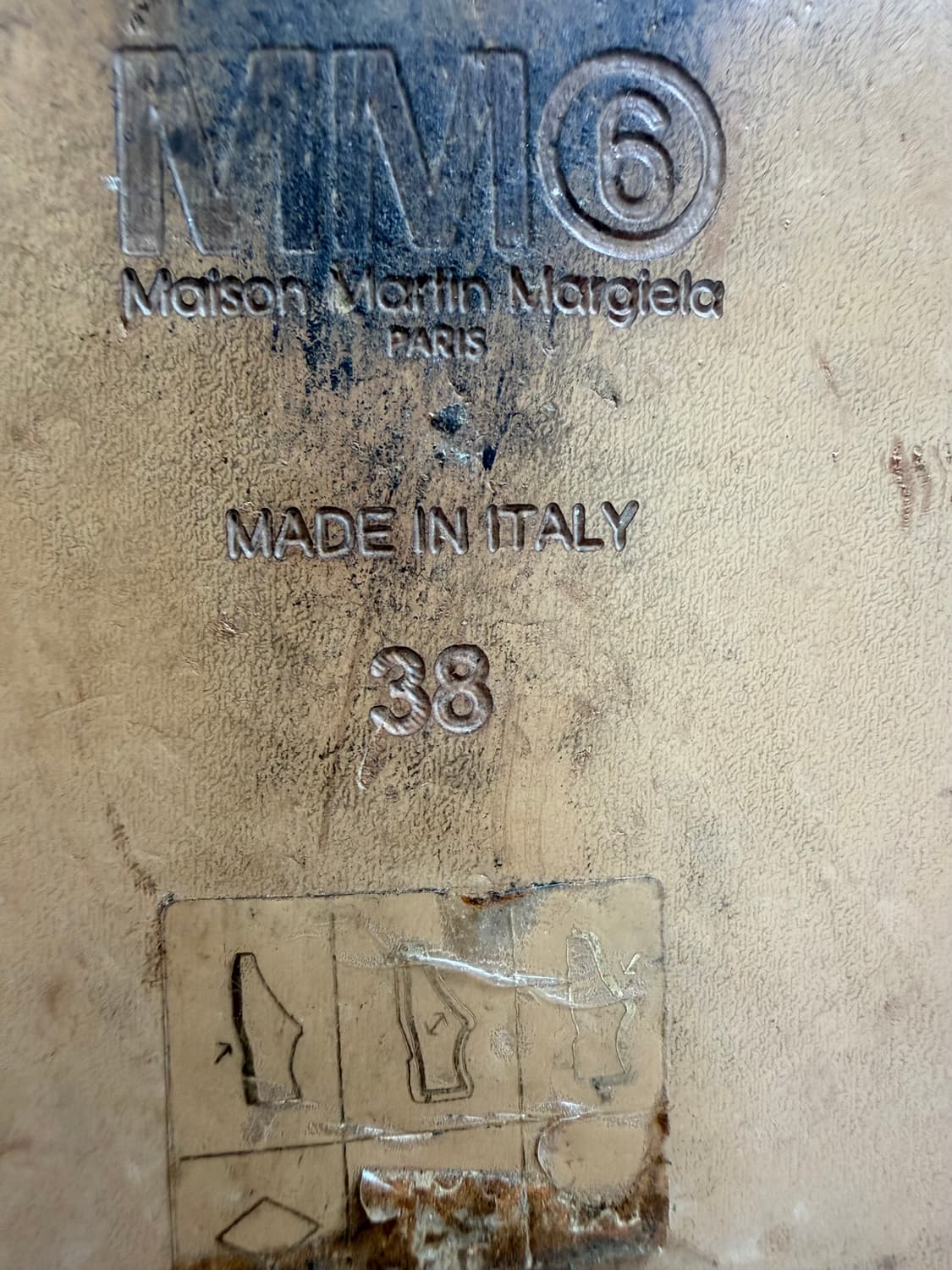 MM6 메종 마르지엘라 아카이브 옥스퍼드 슈즈 상품이미지6