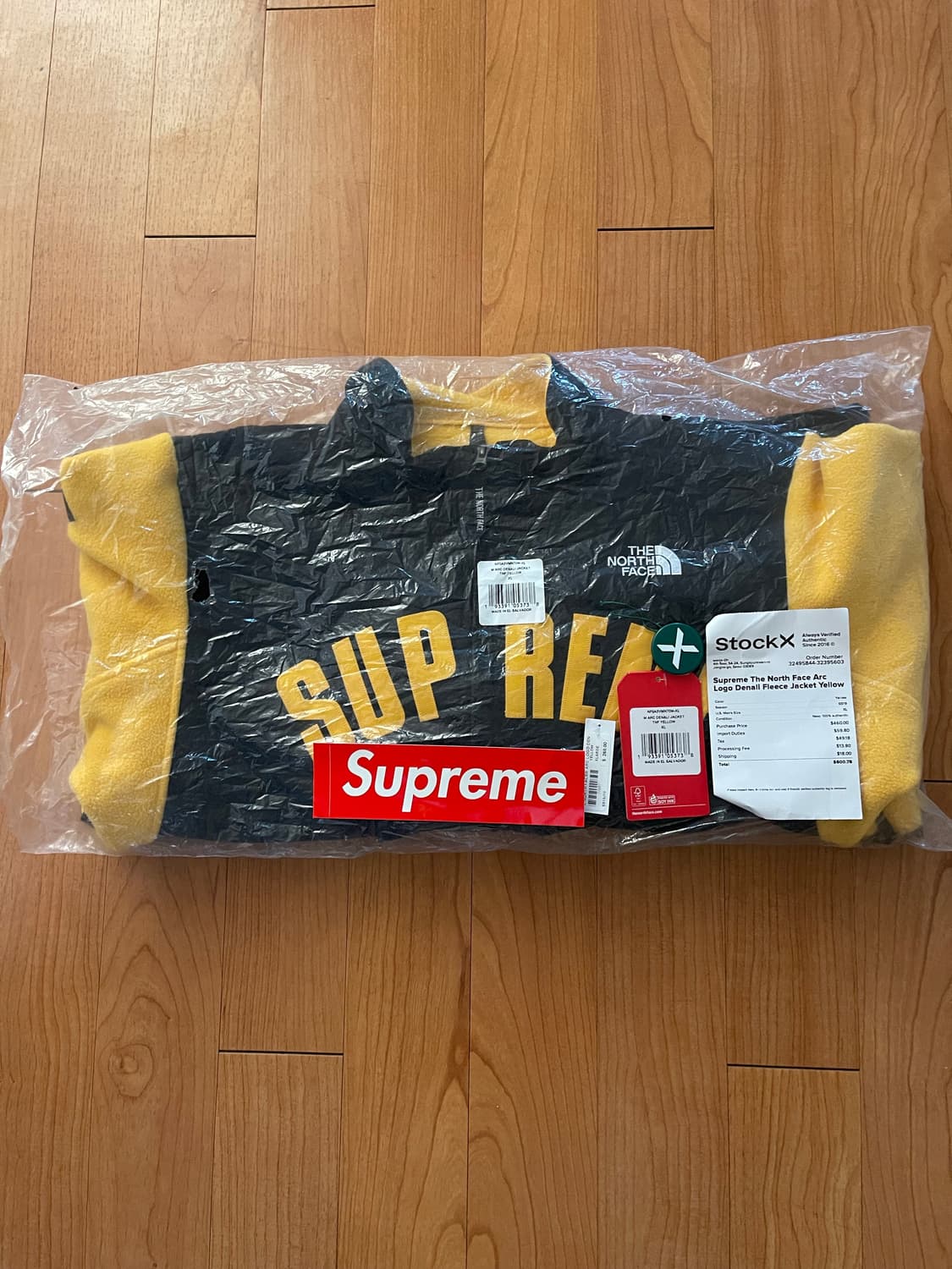 슈프림 19SS x 노스페이스 아크로고 디날리 플리스 자켓 상품이미지10