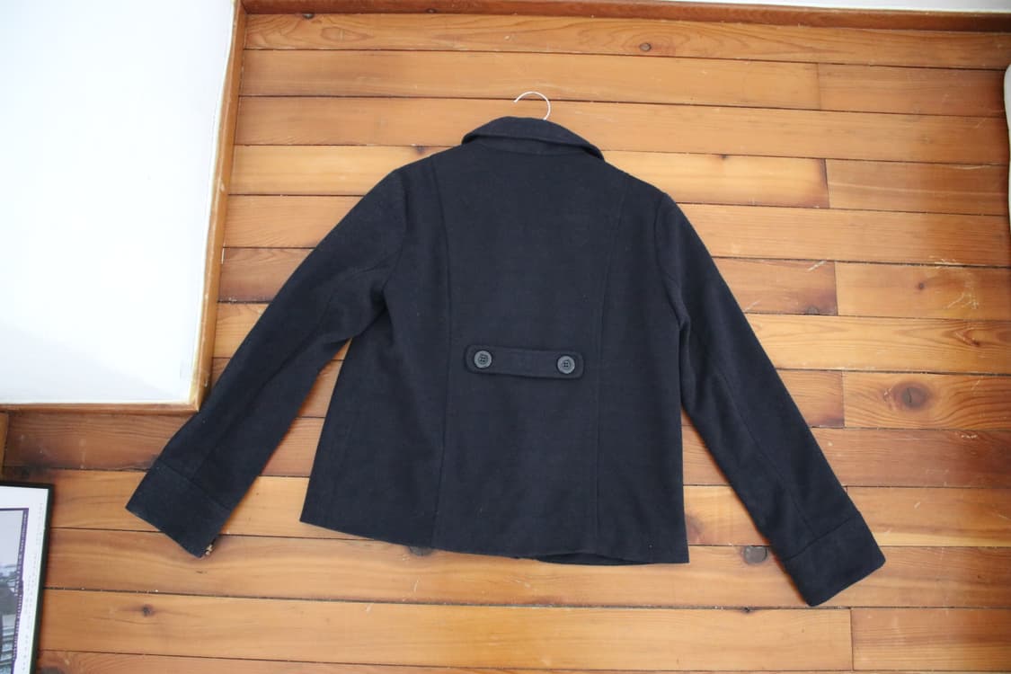 네이비 투버튼 숏자켓 상품이미지4