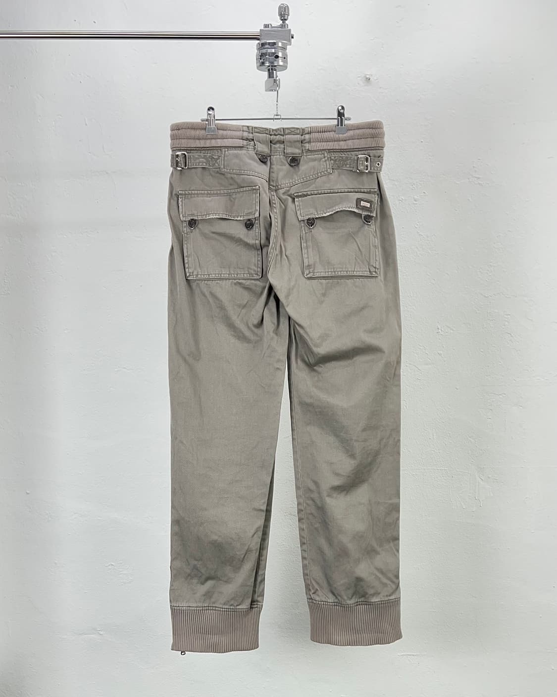 돌체앤가바나 모스 그레이 컨버터블 번트 드로우 카코 팬츠 상품이미지6