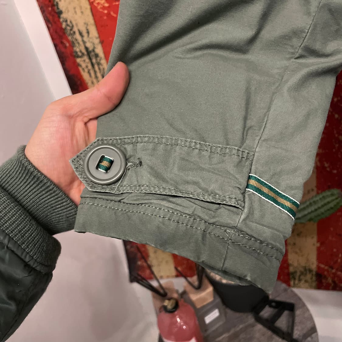 00s 아비렉스 밀리터리 후드 야상 필드 자켓 상품이미지6