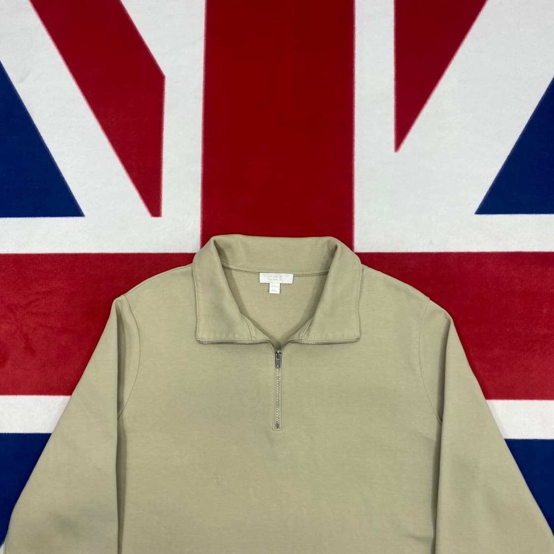 코스 반집업 맨투맨 XL  상품이미지3