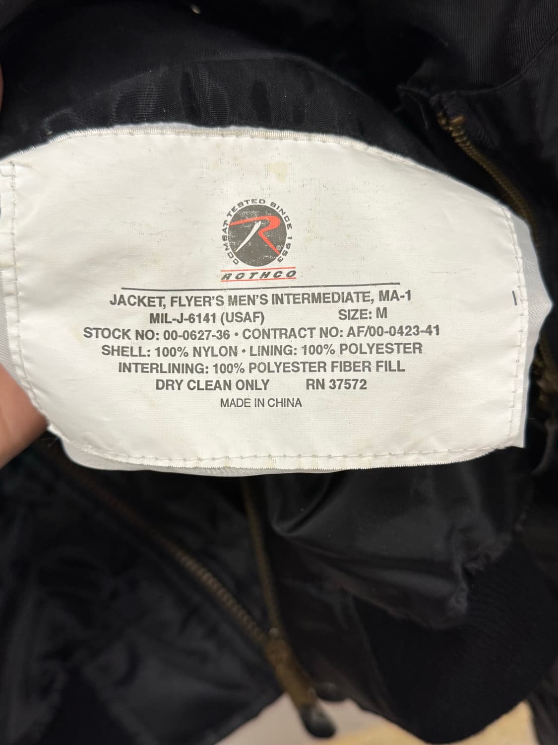 로스코 스트릿 양면 리버시블 마윈 블루종 항공자켓 M 상품이미지4