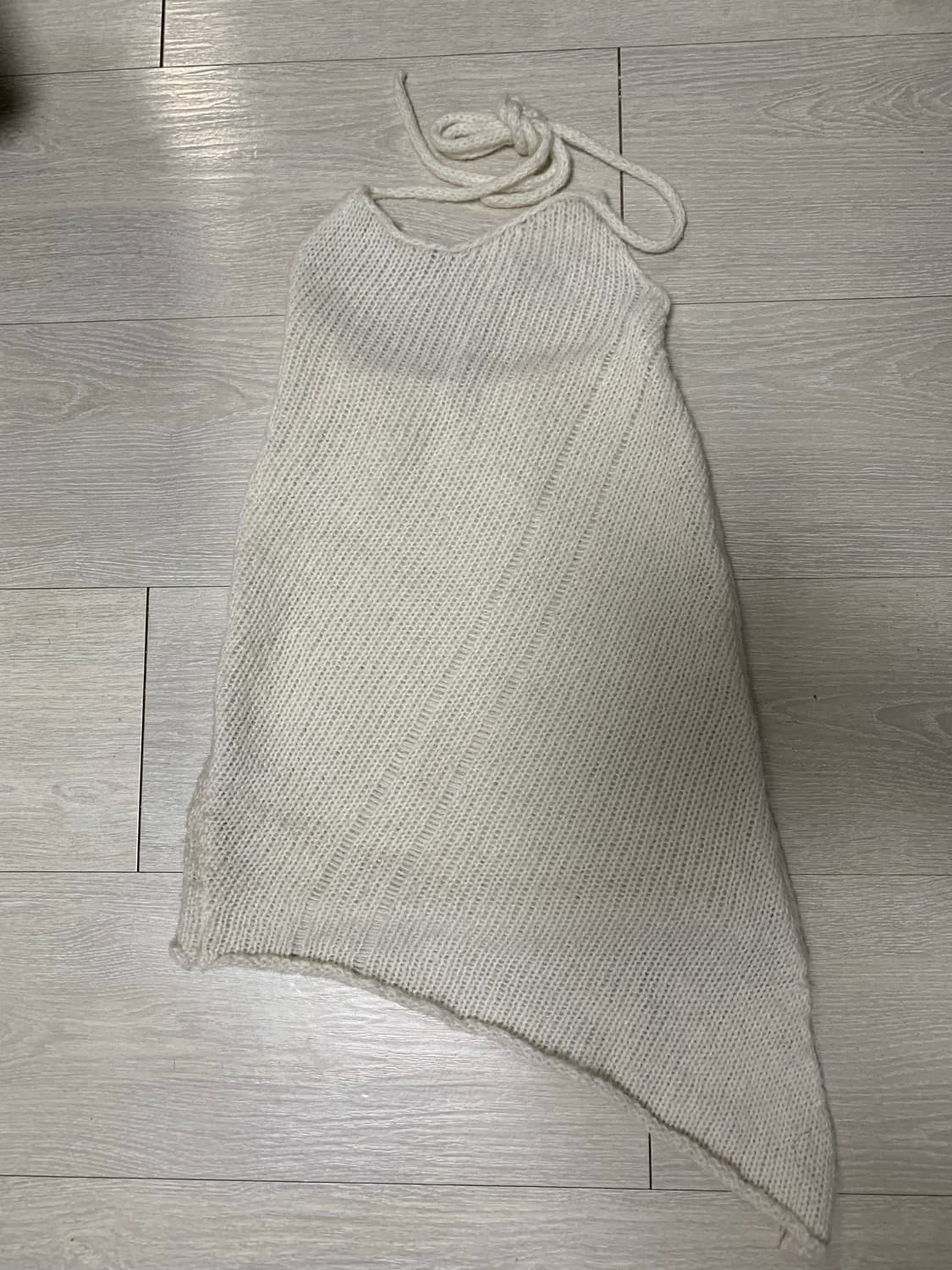 한소희 레이어드 홀터 니트 상품이미지3