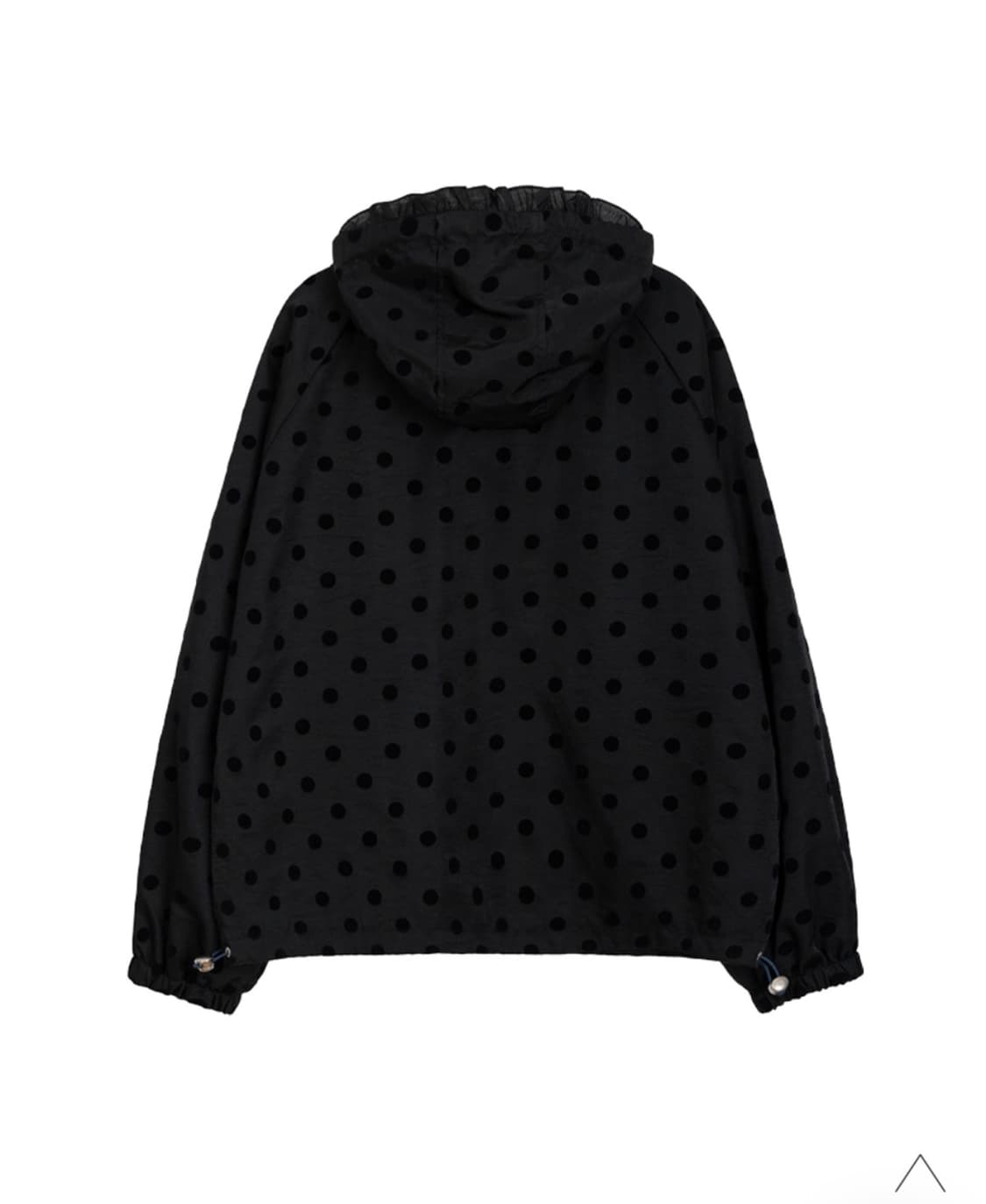 오헤시오 dot frill hooded windbreaker jumper 상품이미지2
