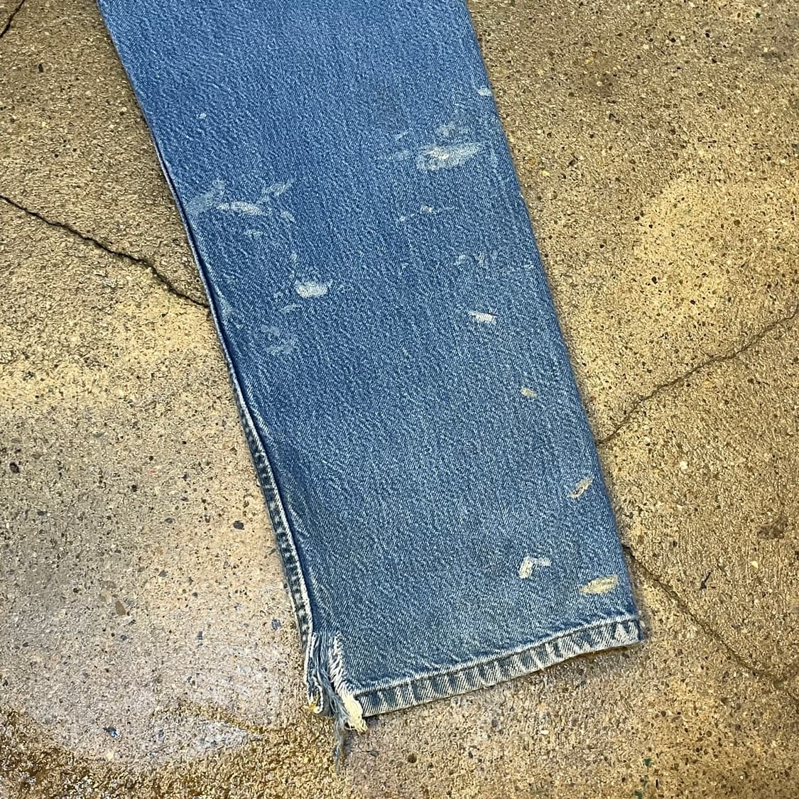 미국 빈티지 칼하트 페인팅 데님 청바지 워크웨어 상품이미지9