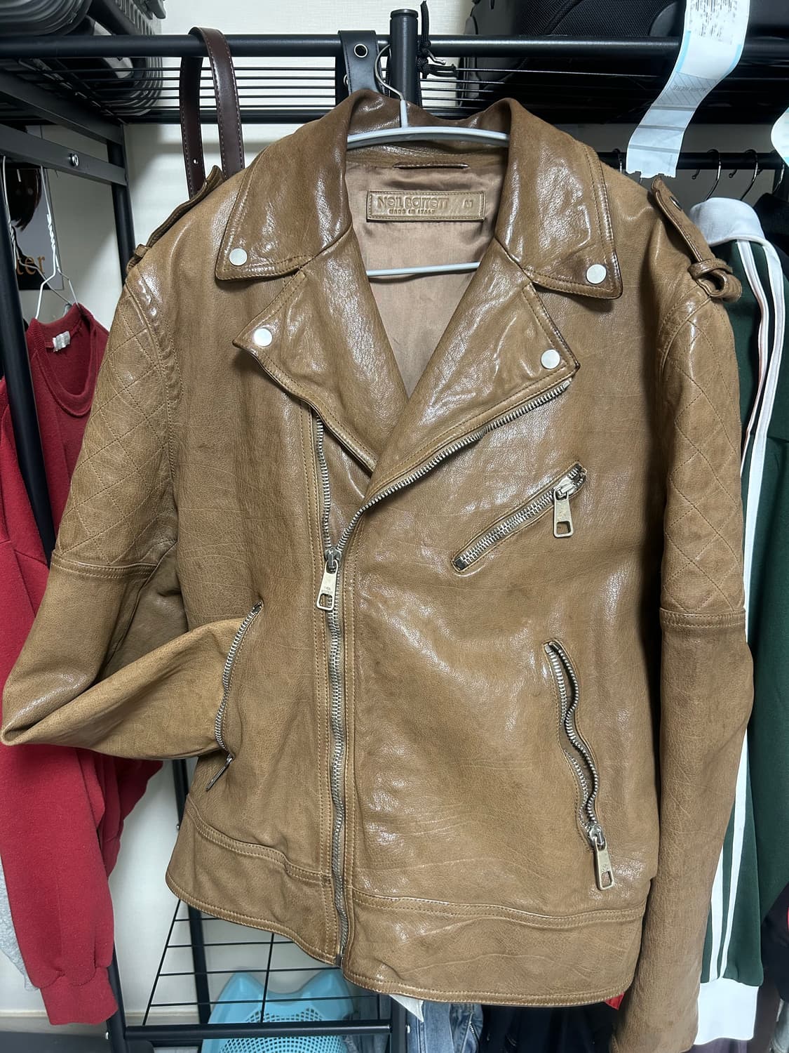 닐바렛 라이더자켓 상품이미지1