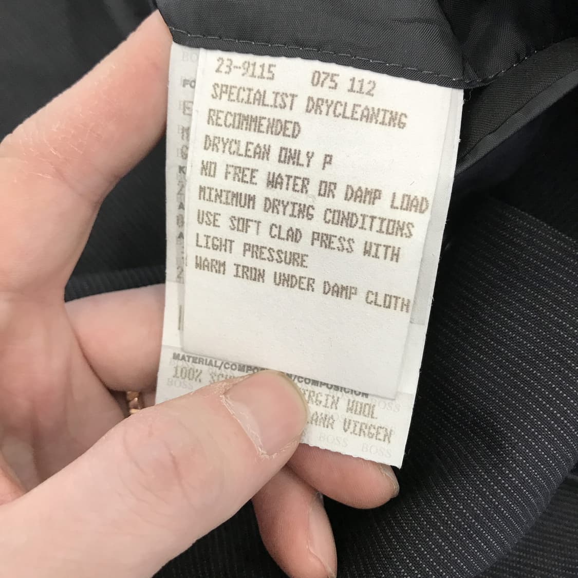 휴고보스 super100 클래식 수트자켓 [52] 상품이미지7