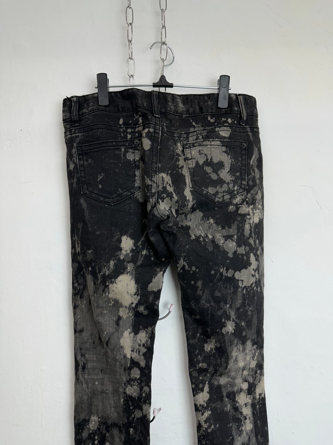Bleach Splatter Destroyed Skinny Denim P 상품이미지9