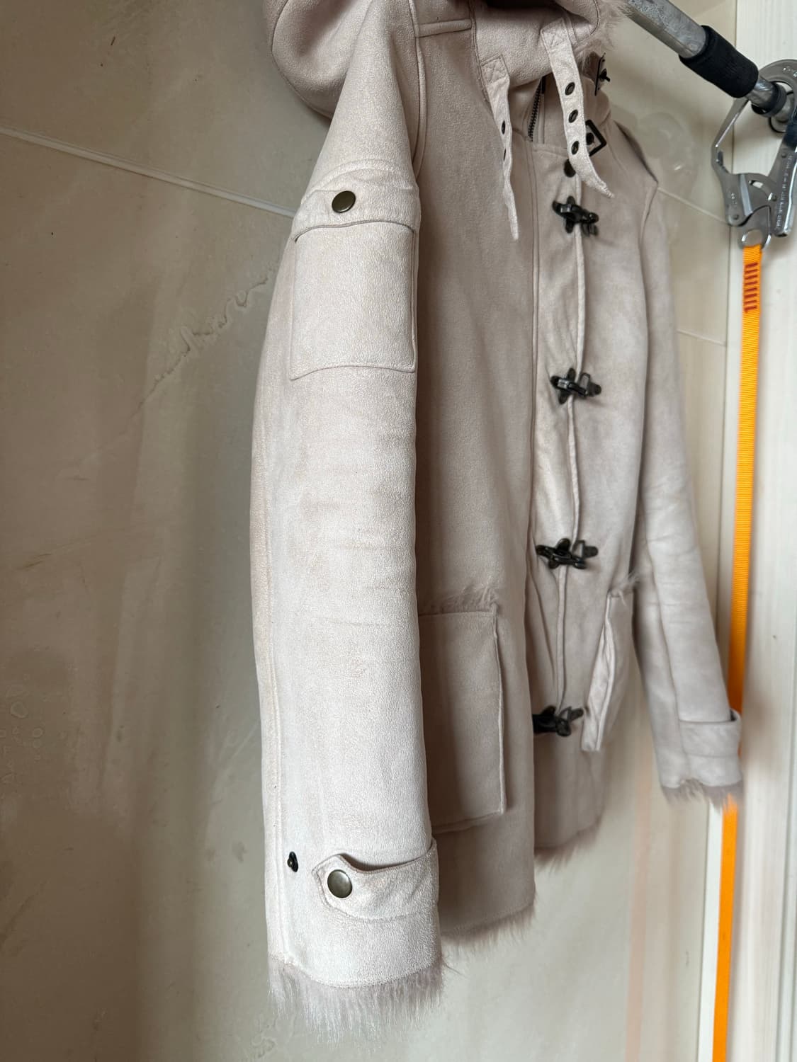 갸루 퍼 안감 코트, 더플 코트 상품이미지2