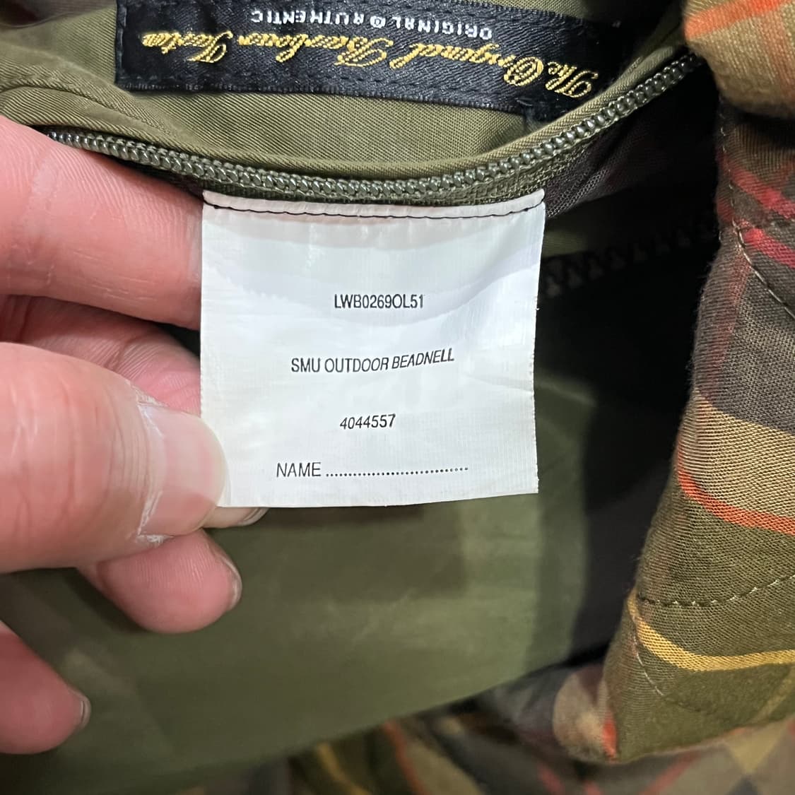  바버 야상 후드 자켓 y14590 상품이미지8