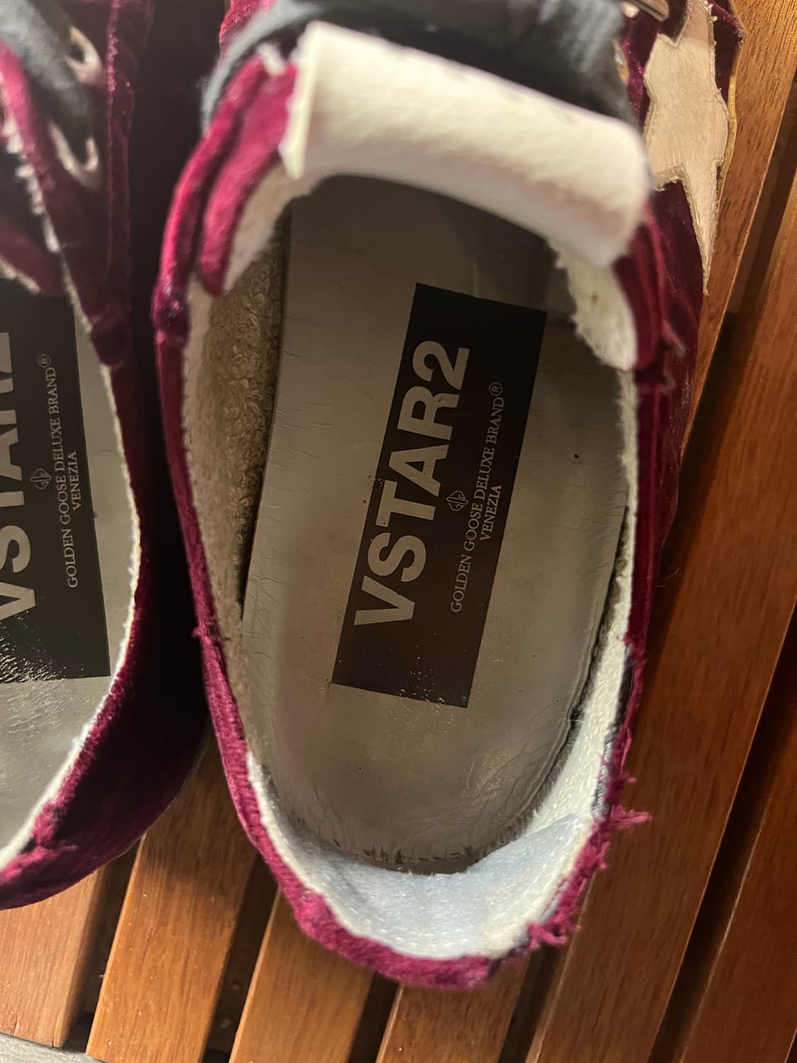 골든구스 브이스타 벨벳 37사이즈 상품이미지3