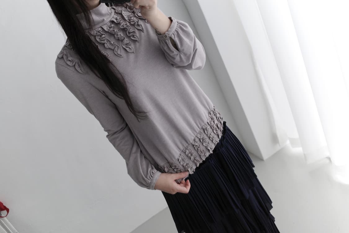 frill long sleeve 상품이미지5