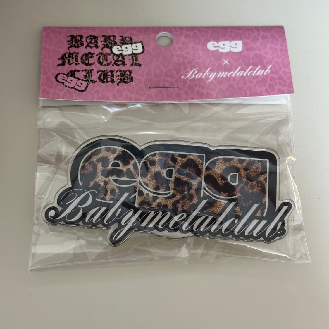베이비메탈클럽 베메클 에그 그립톡 새상품 상품이미지1