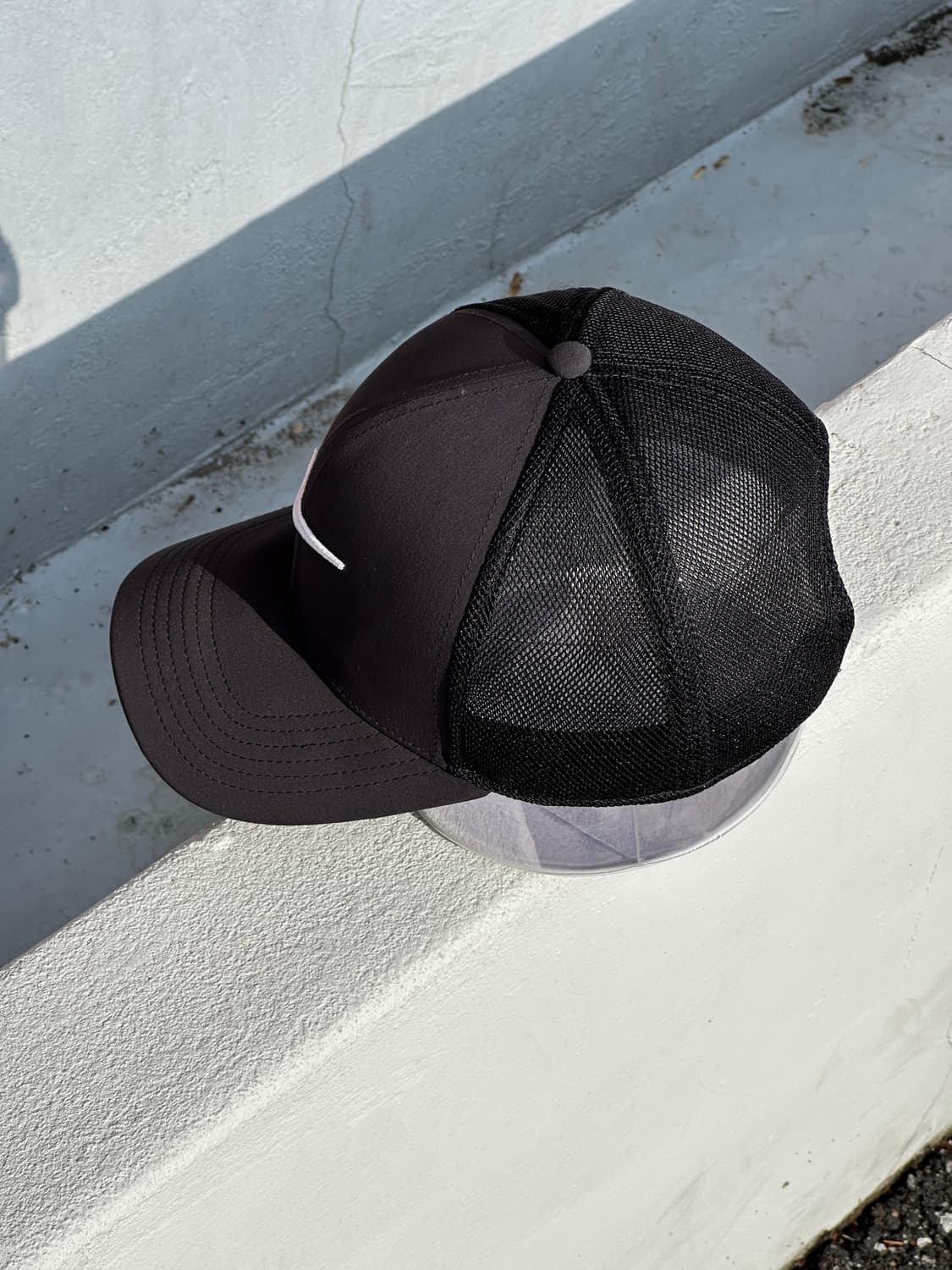 [F] 나이키 로고 블랙 메쉬 볼캡 모자 골프 상품이미지3