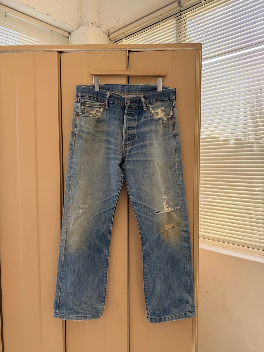 리바이스 501 vtg 데님 상품이미지2