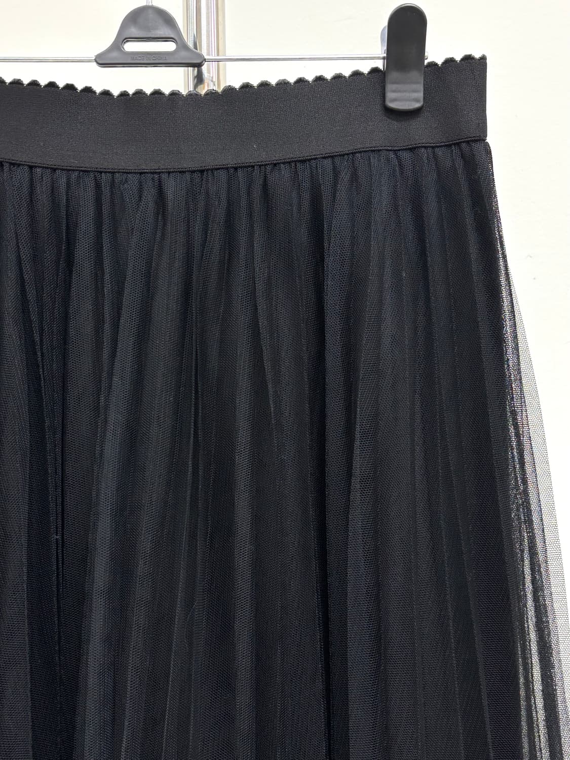 빈티지 블랙 샤 스커트 상품이미지4