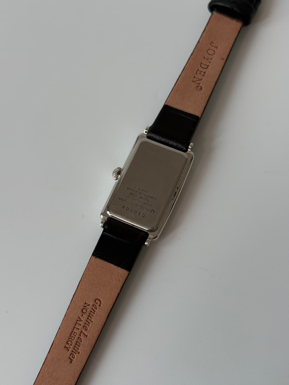 1990s Noie Silver Tank Ladies Quartz 상품이미지6