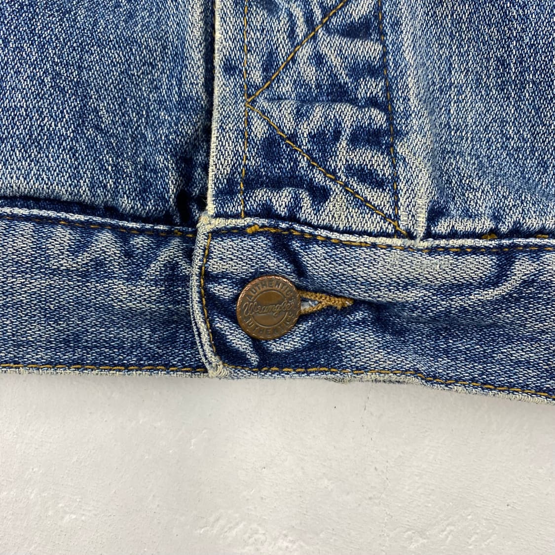 랭글러 웨스턴 포켓 데님 트러커 자켓 (97) 상품이미지7